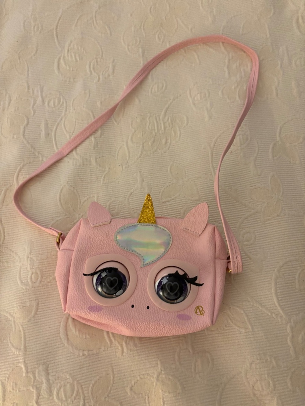 Purse Pets Glamicorn Unicorn Interactive Kids Crossbody Bag Purse